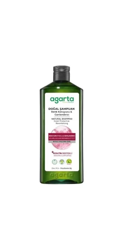 Agarta Doğal Saçlar Renk Koruyucu ve Canlandırıcı Şampuan 400 ml