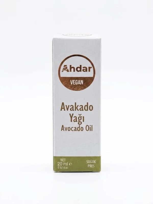 AHDAR VEGAN 20ML.AVOKADO YAĞI