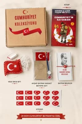 29 Ekim'e Özel CUMHURİYET KOLEKSİYONU (ÇOCUK ETKİNLİK SETİ)