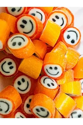 Turuncu Gülenyüz Lolly Şeker 500gr.