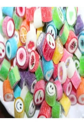 Çok Renkli Lolly Tropik Meyve Aromalı Şeker 500 gr