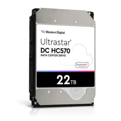 WD ULTRASTAR, WUH722222ALE6L4, 3.5", 22TB, 512Mb, 7200 Rpm, 7/24 Enterprise, DATA CENTER-GÜVENLİK-NAS-SERVER, HDD (DC HC570) (0F48155) (Türkiye Distribütörü Garantili)