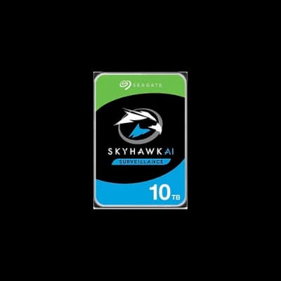 SEAGATE SKYHAWK AI, ST10000VE001, 3.5", 10TB, 256Mb, 7200Rpm, Güvenlik, HDD