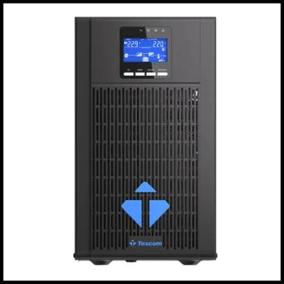 TESCOM NeoLine 3000, 3 KVA Online 1F/1F UPS,  (900040102) (6x9A Akü)