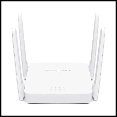 MERCUSYS AC10, AC1200, 3Port, 1200Mbps, DualBand, Masaüstü, Megabit, Router