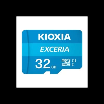 KIOXIA 32GB Exceria, LMEX1L032GG2, UHS-1,  CL10, 100Mb/s, MicroSD Kart Bellek (SD Adaptörlü)