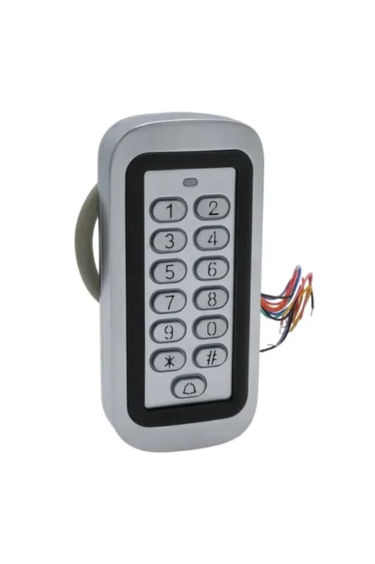 Novacom NC-MSWP25 IP68 Şifrematik RFID Kart ve Şifreli Kapı Kilidi Metal Kasa Suya Dayanıklı