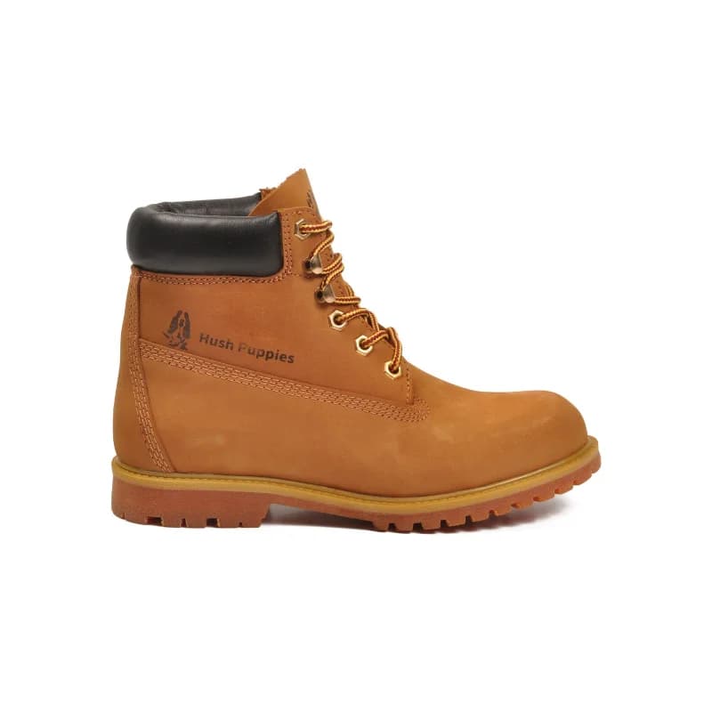 Aspor Sarı Nubuk Hakiki Deri Unisex Worker Bot