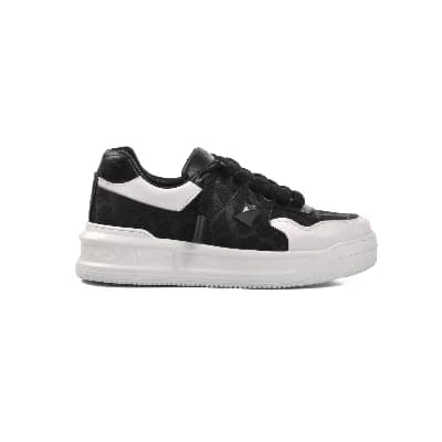 Aspor Siyah Beyaz Erkek Sneaker Premium