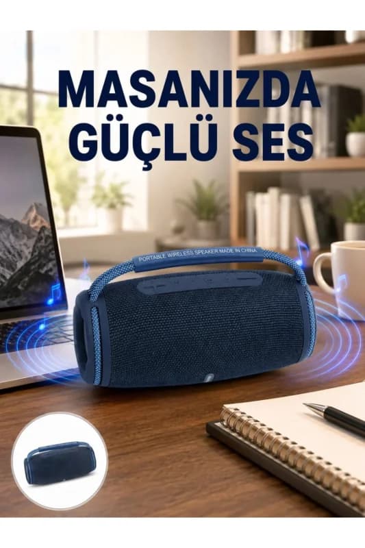 Dış Mekan Uyumlu IPX5 Suya Dayanıklı Kablosuz Hoparlör Yeni Nesil