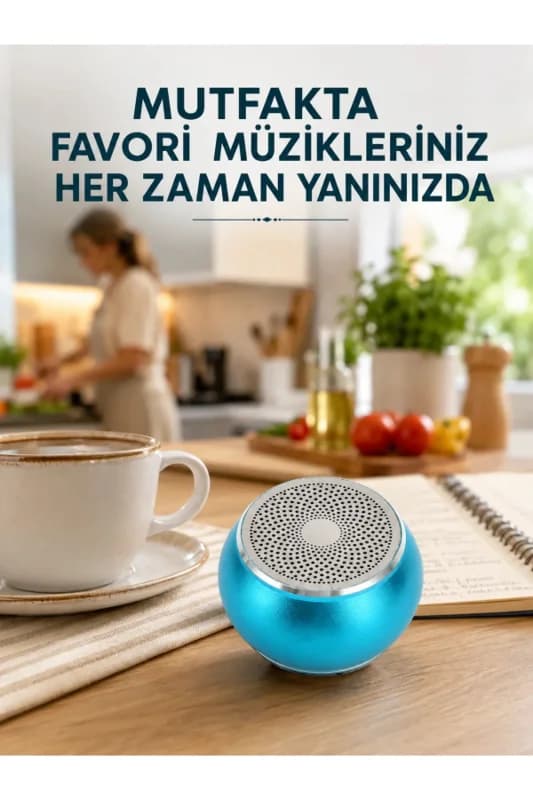 Kablosuz Bluetooth Hoparlör | 2-3 Saat Kesintisiz Müzik Keyfi Yeni Nesil