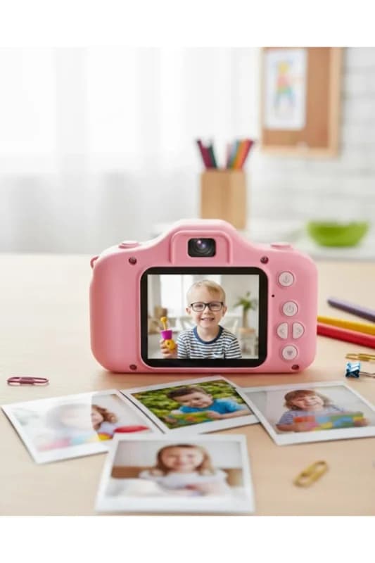 Kompakt Dijital Kamera HD Video ve Fotoğraf Kayıt Özellikli USB Şarjlı Mini Cihaz