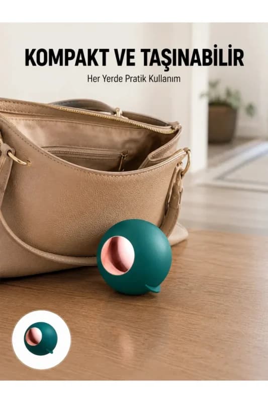 Kompakt ve Taşınabilir Tüy Temizleme Topu – Su ile Kolay Temizlik