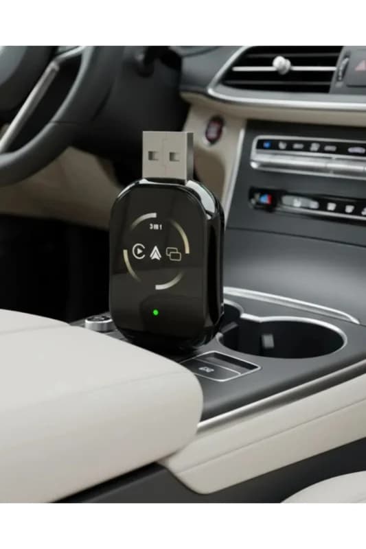 Kablosuz CarPlay Android Auto Dönüştürücü Kablo Derdi Olmadan Bağlantı