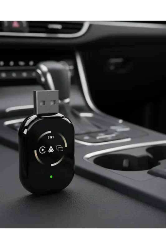 CarPlay Destekli Araçlar İçin Kablosuz Android Auto Dönüştürücü