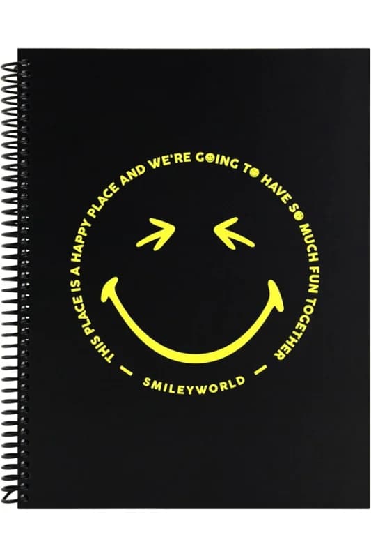 Smiley 18,5X25,5 100 Yaprak Çizgili (Sert Kapak)