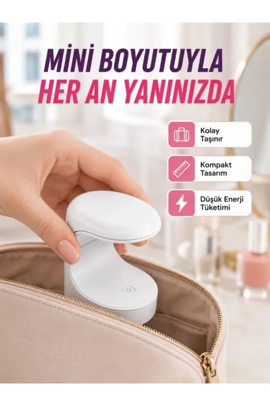 UV ve LED Jel Kurutmaya Uygun – Çift Dalga Boylu Mini Kurutucu Yeni Nesil