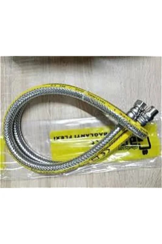 50CM Flex Doğalgaz Hortumu Çelik Örgülü