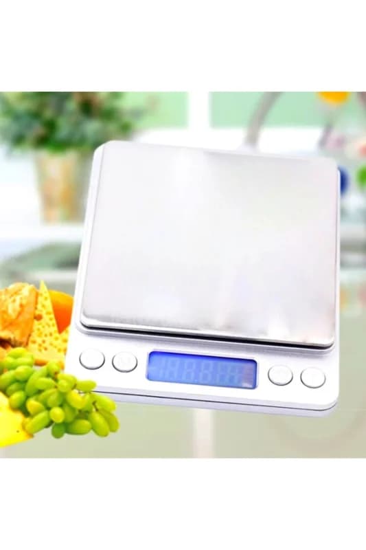 Elektronik 3 kg Kapasiteli Dijital Hassas Kantar Mutfak Tartısı Terazi