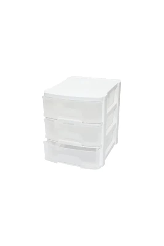 Tonton - NO:0 Çekmece 3 Katlı 17.5X14.4X16.9CM