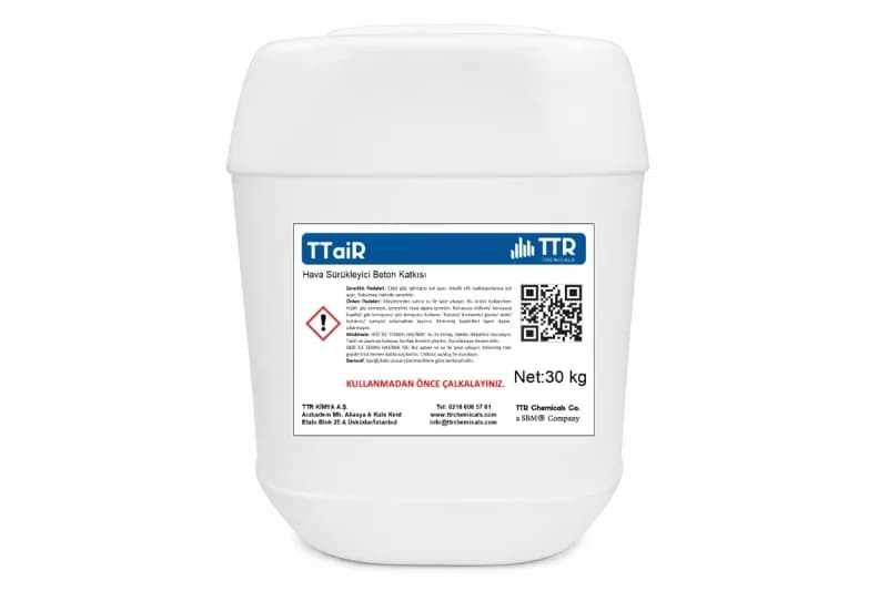 Ttair Hava Sürükleyici Beton Katkısı- 30 Kg