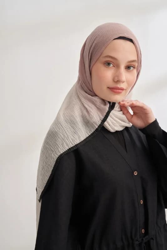 ARMANDA MÜSLİN DEGRADE BİYELİ ŞAL