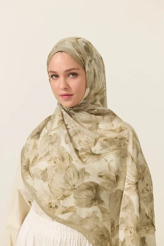 Matcha Rami Şal - Olive