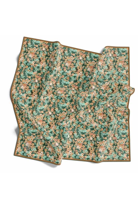MONO SCARF PAMUK SOFT EŞARP (ÇITIR ÇİÇEK DESEN)