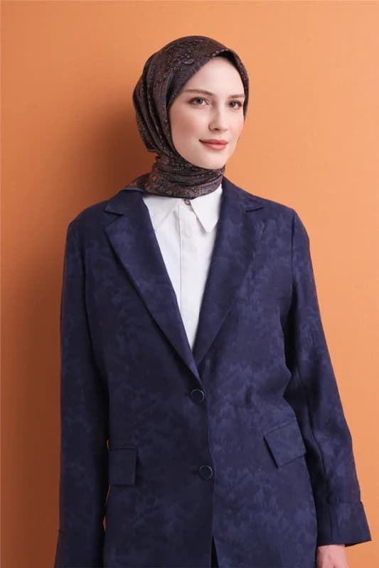 Saf İpek Twill Eşarp 9631D 31