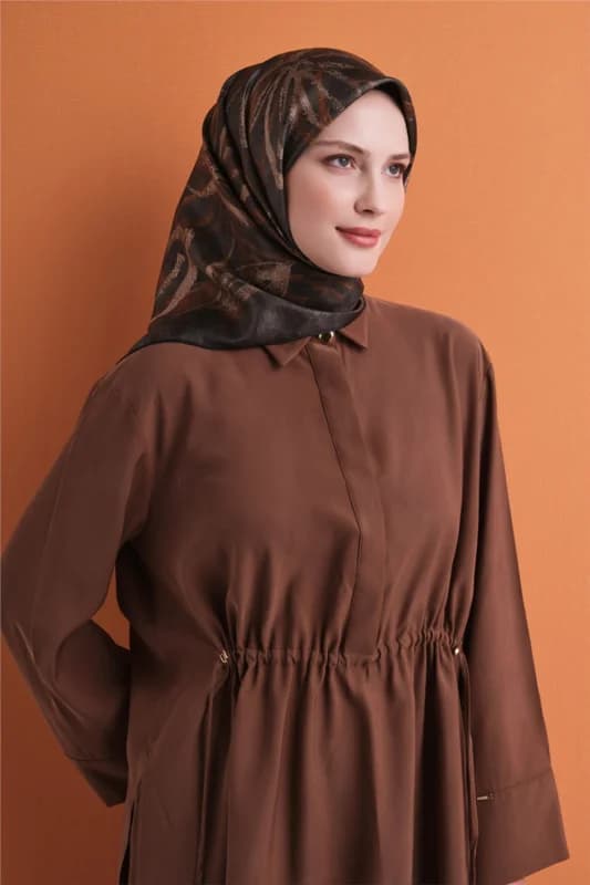 Saf İpek Sura Eşarp 9600D 35