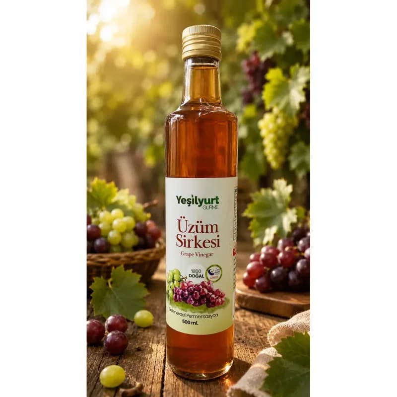 Yeşilyurt Üzüm Sirkesi 500 Ml