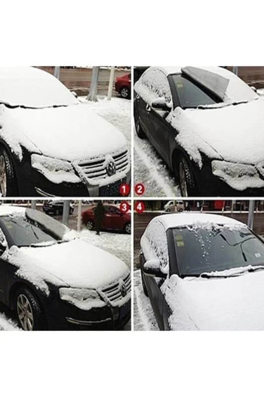 Araç Ön Cam Buzlanma Önleyici Branda