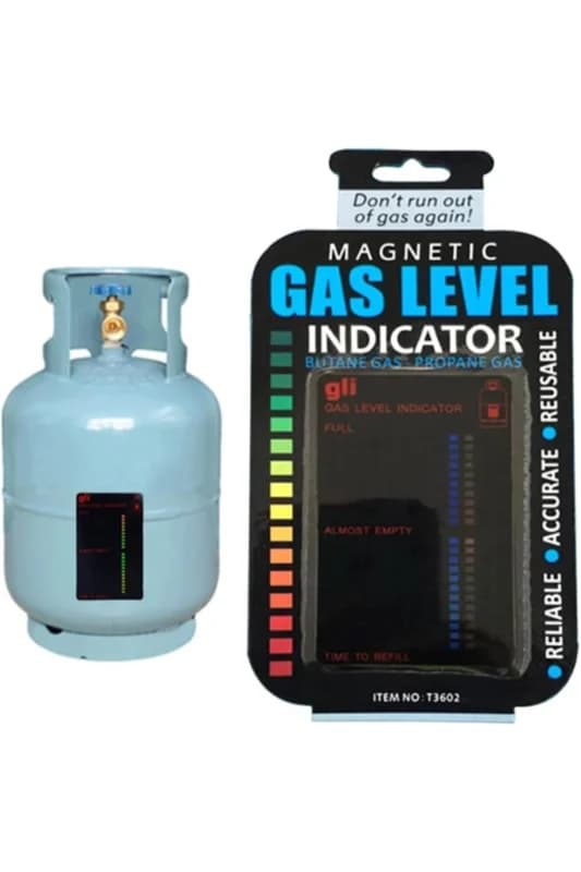 Mıknatıslı Tüp Gaz Seviye Ölçer - Hızlı Göstergeli - Yeniden Kullanılabilir