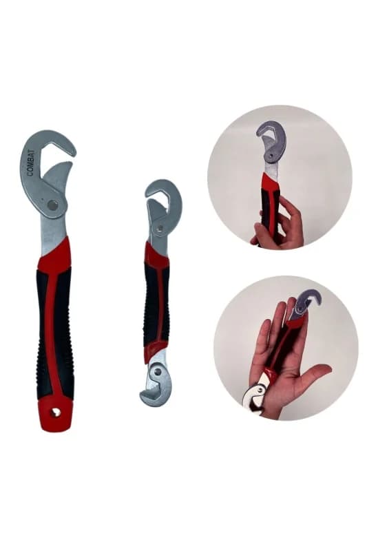 ® Çok Fonksiyonlu Ergonomik Ayarlanabilir Büyük Küçük Akıllı Pense Anahta