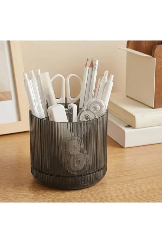 ® 360° Dönebilen Plastik Organizer – Çok Amaçlı Mutfak, Banyo ve Makyaj Mal