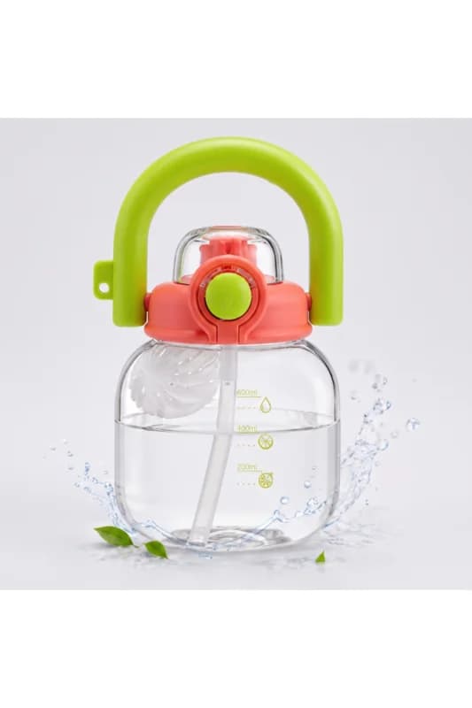 Sporcu Matarası - 600 ml - BPA İçermez - Sızdırmaz Kapaklı