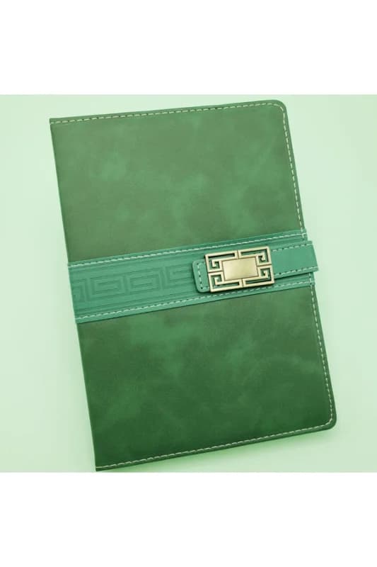 Tarihsiz Ajanda Defter Yeşil Renk