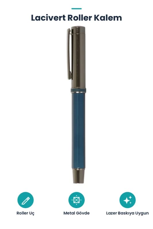 Lacivert Roller Kalem