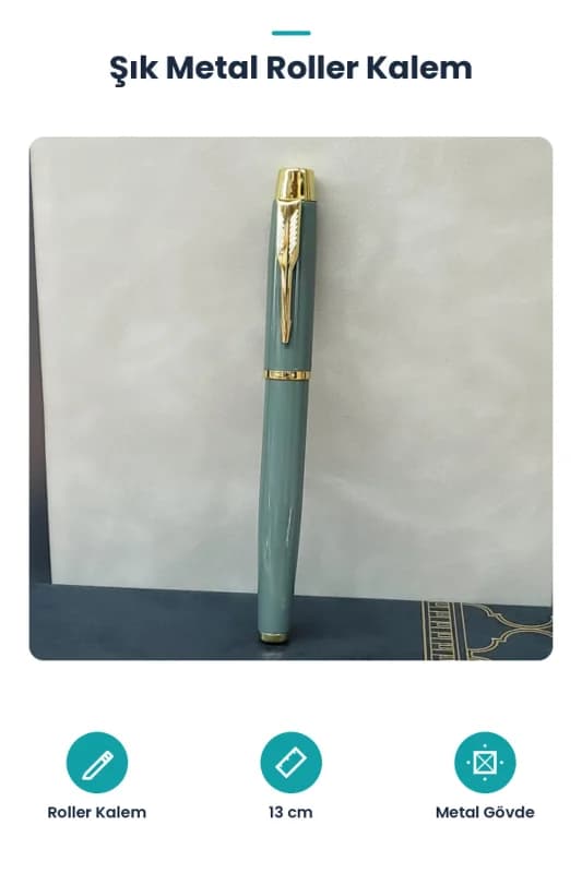Şık Metal Roller Kalem