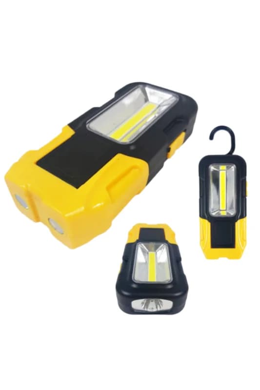 Pilli Çok Amaçlı LED Işık - Mıknatıslı - Kancalı