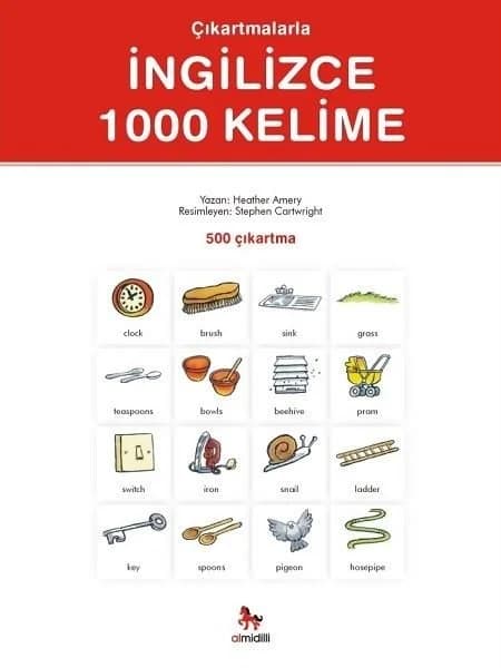 Çıkartmalarla İngilizce 1000 Kelime