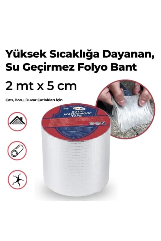 ® 2 Mt Yüksek Sıcaklık Dayanan Su Geçirmez Çatı Duvar Yap