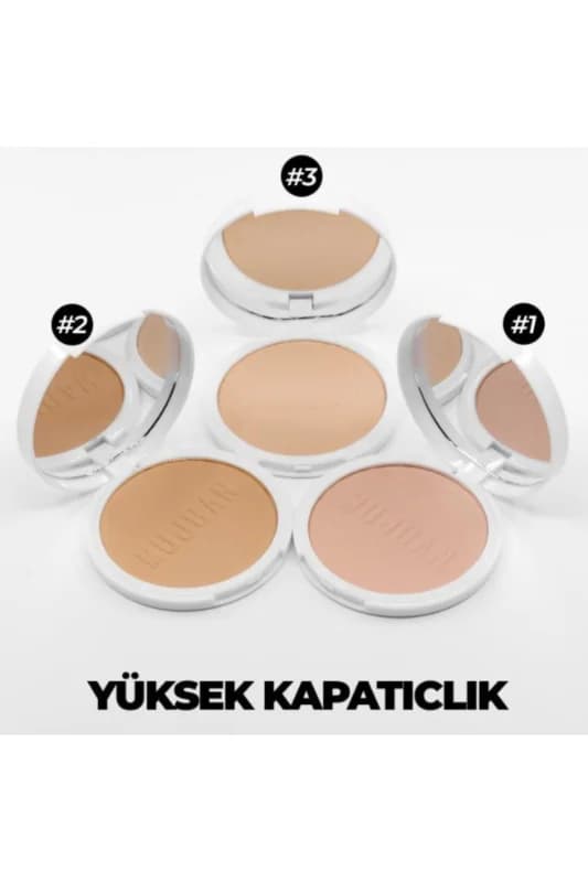 3'lü Profesyonell Mat Puudra Seti (LK)