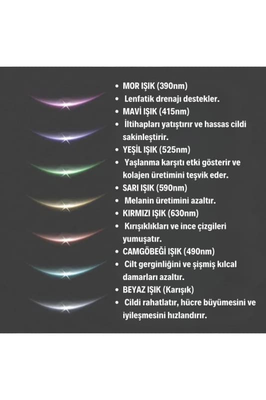 ® 7 Farklı Işık Modlu Titreşimli Boyun Ve Yüz Ems Güzellik Cihazı