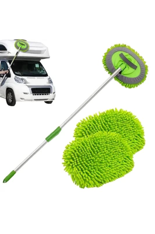 ® Yedek Mikrofiber Bezli Oto Yıkama Mop Seti