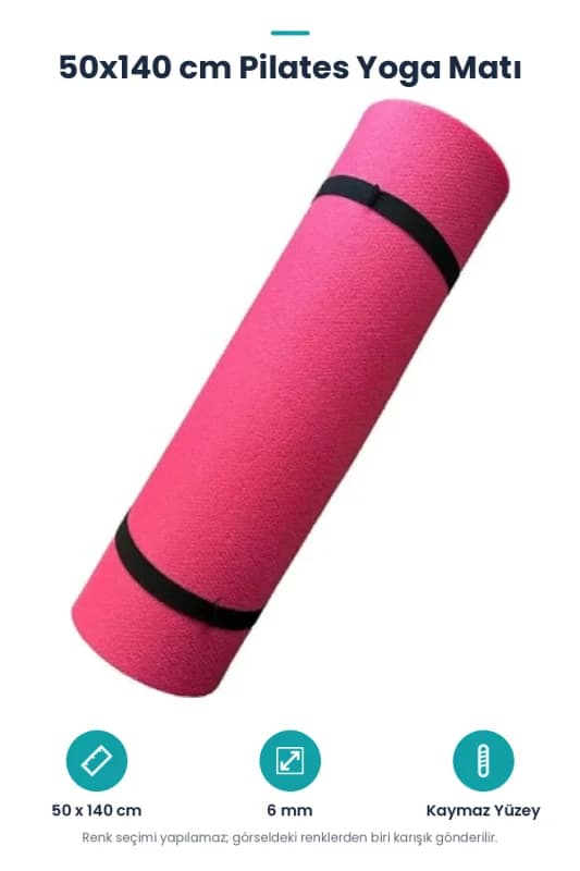 50x140 cm Pilates Yoga Matı