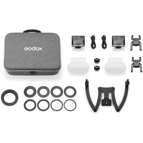 Godox MF12-DK3 Dental Macro Flaş Kit