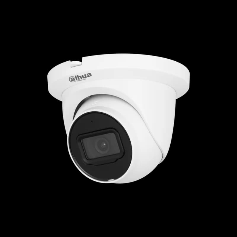 DAHUA IPC-HDW2241TM-S-0280, 2Mpix, 2,8mm Lens, H265+, 30Mt Gece Görüşü, Starlight IP67, Mikrofonlu, PoE Dome IP Kamera