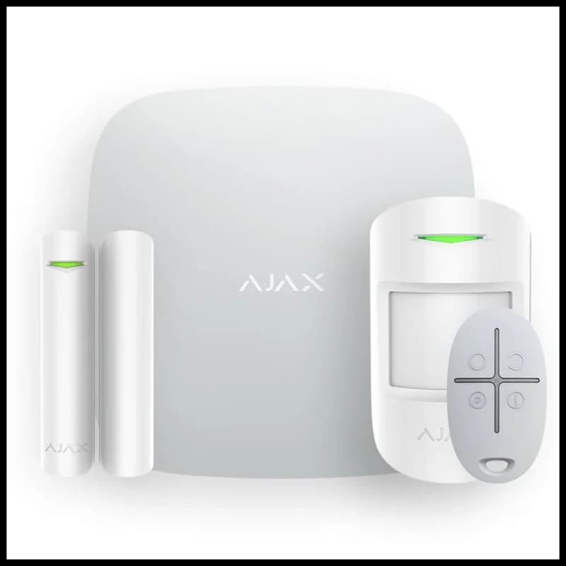 AJAX StarterKit Plus, Kablosuz, Alarm Kiti, BEYAZ
