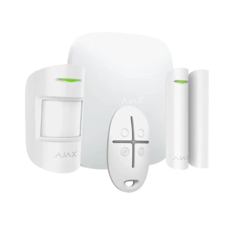 AJAX StarterKit 4G, Kablosuz, Alarm Kiti, BEYAZ